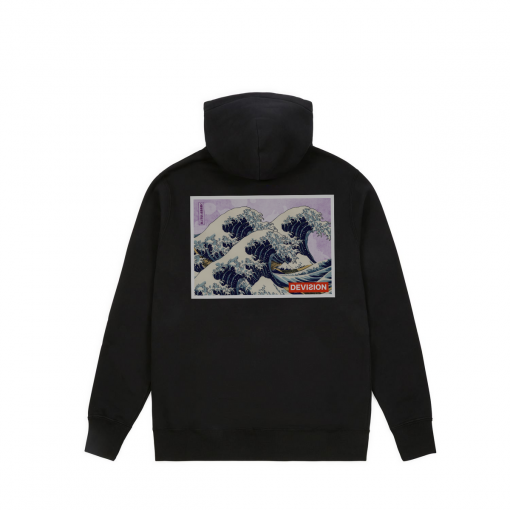 japanese the grate wave division hoodie