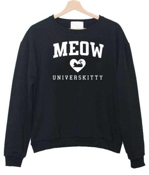 meow universkitty sweatshirt