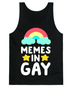 Memes in Gay Tank Top