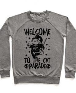 Welcome to the Cat Parade Crewneck Sweatshirt