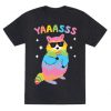 Yas Rainbow Raccoon T-Shirt