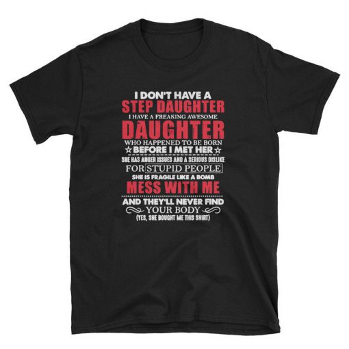 step daughter t shirts
