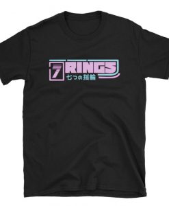 7 Rings, Seven Rings, Ariana Grande, 7 Rings Video Crewneck Short-Sleeve Unisex T-Shirt