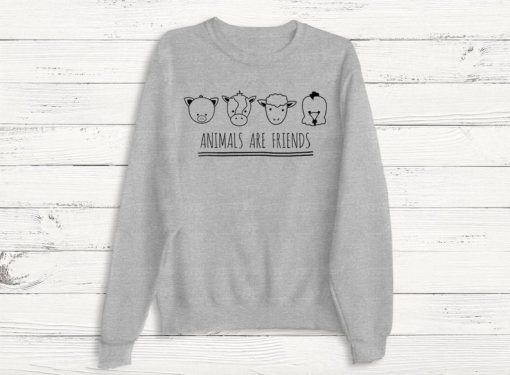 Animals Are Friends Sweatshirt