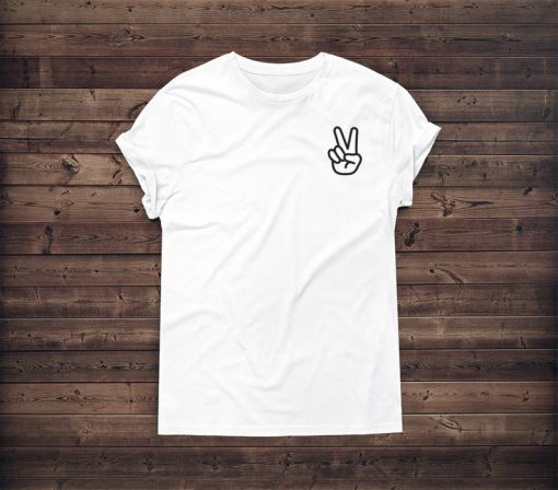 Peace Hand - Love - Peace - Graphic Tees - Protest - Ruth Bader Tshirt