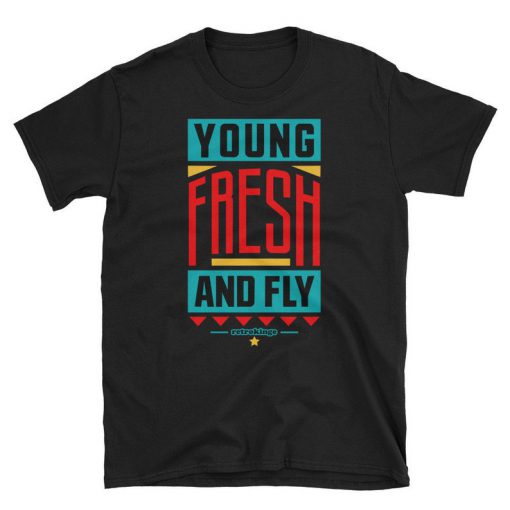Young Fly Retro Sneaker T Shirt