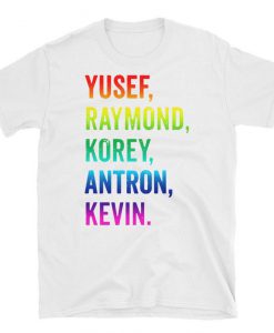 Yusef Raymond Korey Antron & Kevin Tshirt Exonerated 5 TShirt
