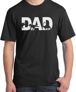 Father's Day DAD Shirt Dinosaur Dad tee