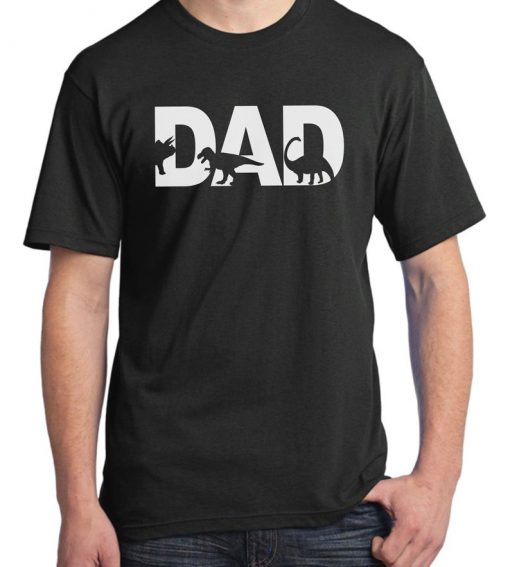 Father's Day DAD Shirt Dinosaur Dad tee