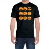 Halloween Pumpkin Emoji Men's T-shirt