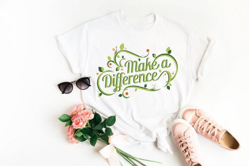 Make a difference unisex t-shirt