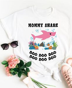 Mommy shark do do t-shirt