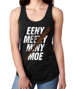 Negan EENY MEENY MINY Moe Bat Women's Lightweight Tank Top