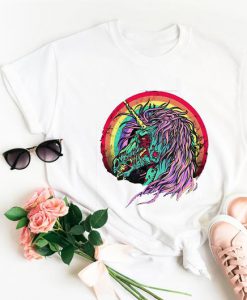 Zombie unicorn unisex t-shirt