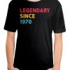 50th Birthday Retro Vintage Legendary Since 1970 Unisex T Shirt