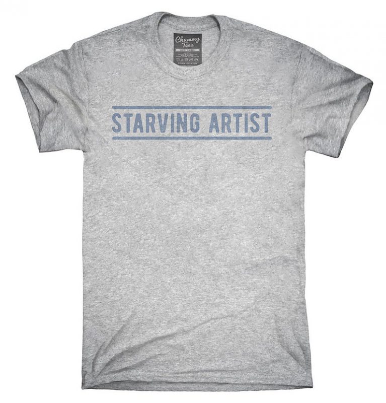 buy art from living artists t shirt