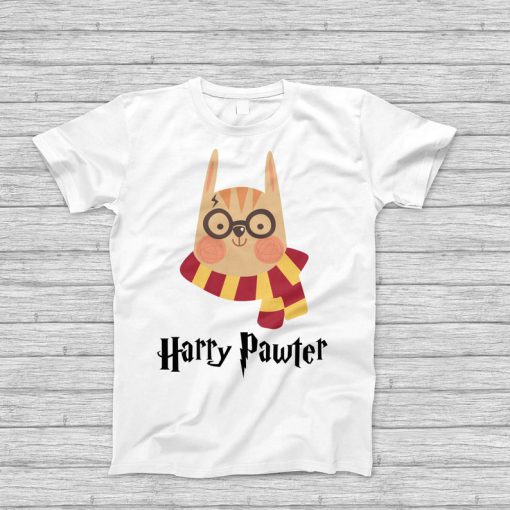 Harry Pawter Cat Harry Potter T-Shirt