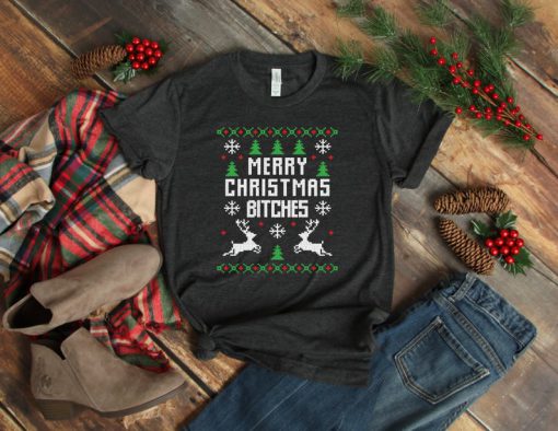 Merry Christmas Bitches T-Shirt