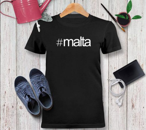 Hashtag Malta Tshirt Unisex