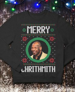 Mike Tyson Boxing Ugly Funny Rude Xmas Christmas Jumper Festive Sweater
