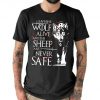 Stark Leave One Wolf Arya Stark Quote Game Of Thrones T shirt Black All sizes