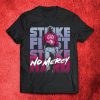 Strike First Strike First No Mercy Karate Kid Johnny 80s Mens Black T-Shirt