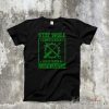 Gearhead Green STAY LUBRICATED Black T-shirt