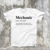 Gearhead MECHANIC DEFINITION B White T-shirt