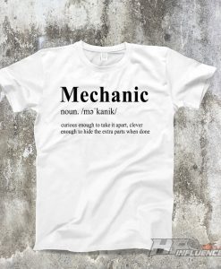 Gearhead MECHANIC DEFINITION B White T-shirt