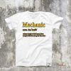 Gearhead MECHANIC DEFINITION White T-shirt
