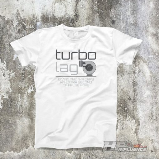 Gearhead TURBO LAG WhiteT-shirt