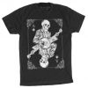Men's Banjo Shirt - Skull Playing Banjo Men's T-Shirt