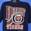 90s Detroit Tigers Baseball MLB Blue t-shirt