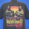 90s Holyfield-Tyson II The Sound and the Fury 1997 Boxing Match t-shirt Back
