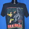 90s Hulk Hogan Rules WWF t-shirt