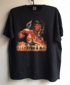 1990’s Rambo Vintage Original Movie Tshirt