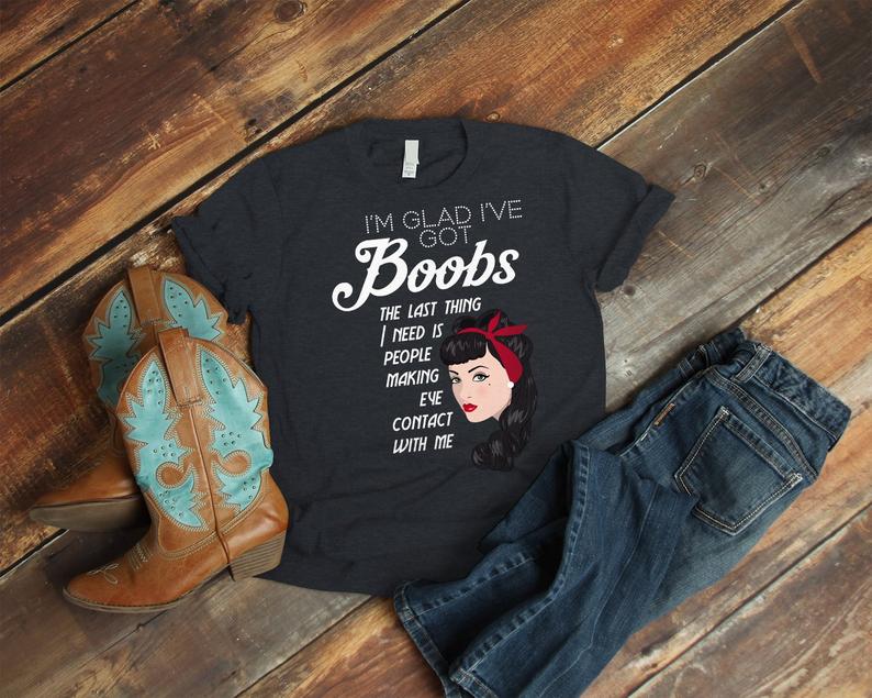 types of boobs shirt