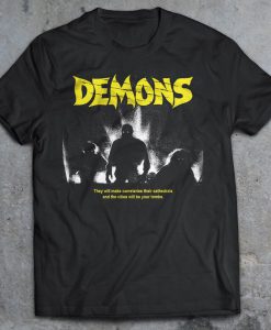 Demons T-Shirt, Dario Argento, Lamberto Bava, 80s Horror Shirt