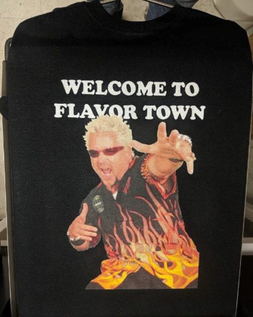 Guy Fieri Shirt Welcome to Flavor Town Shirt