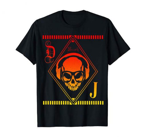 Music Festival Dance Party Skull N Headphones Rock Star DJ Electro Dance Festival Nerd Tops Gift Premium T-Shirt