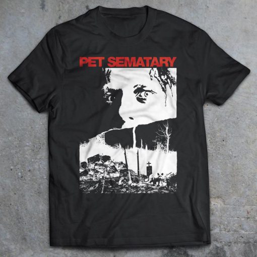 Pet Sematary 80's Horror movie T-Shirt, Stephen King, Ramones, CreepShow, IT, Christine, Slasher Shirt, Cult Film Shirt