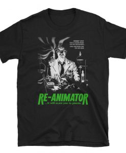 Re-Animator Movie T-Shirt, 80's Horror Shirt, Slasher Film, Cult Movie, Friday the 13th, Punk, Goth From Beyond, Lost Boys