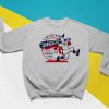 Retro Pullover Sweatshirt Unofficial Flying with The Angels Vintage Aesthetic