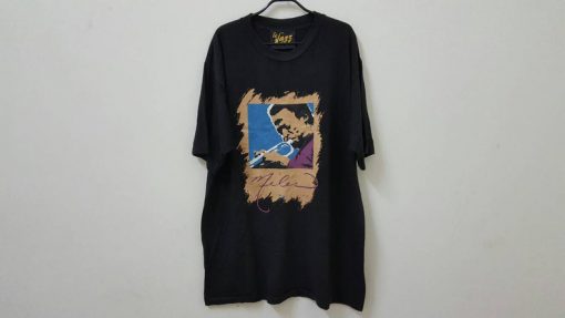 Vintage 90s Miles Davis 1926 - 1991 vintage jazz t-shirt