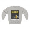 Kobe Bryant Thank You Kobe LA Lakers Tribute Sweatshirt Unisex
