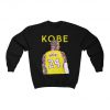 Kobe Bryant The GOAT LA Lakers Tribute Sweatshirt Unisex