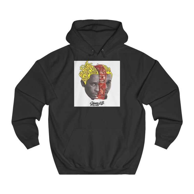 young thug and gunna Slime Language embroidered hoodie