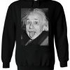 Albert Einstein Funny Jokes Stick Out Tongue Hoodie