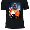 Astronaut Funny Gorilla Monkey Space T-shirt