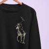 Goth Polo Grim Reaper Sweatshirt